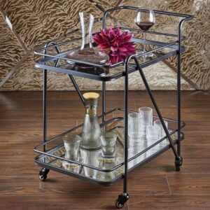 Bar cart Trolley Two Tier